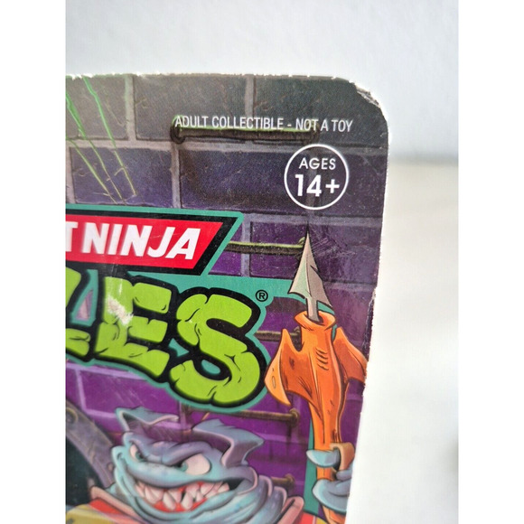 Teenage Mutant Ninja Turtles Reaction Super 7 TMNT Ray Fillet Figure Collectible - Picture 15 of 16